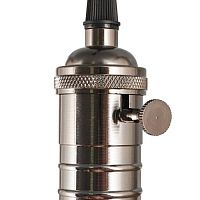 Светильник декоративный Uniel Vintage DLC-V-S24K/E27 Черный жемчуг картинка 